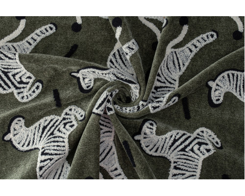 Зебра / Zebra 02 — мебельная ткань шенилл